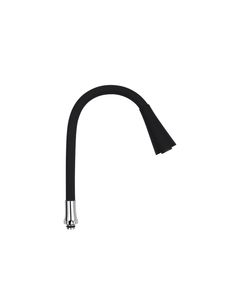 Гнучкий вилив для змішувача Kroner KRM - C8031BLK, чорний, фото  | SNABZHENIE.com.ua
