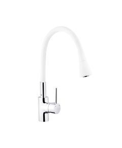 Смеситель для кухни Kroner KRP Küche C031WHI, фото  | SNABZHENIE.com.ua