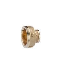 Муфта переходная LexLine 1 1/4х3/4 ВВ латунная усиленная, фото  | SNABZHENIE.com.ua