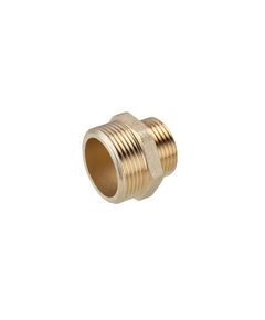Ниппель переходной LexLine 1 1/4х1 НН латунный усиленный, фото  | SNABZHENIE.com.ua