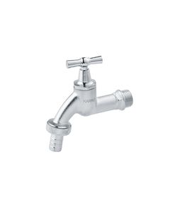 Кран для поливу Karro 1/2 PN40 хромований, модель KR-12017, фото  | SNABZHENIE.com.ua