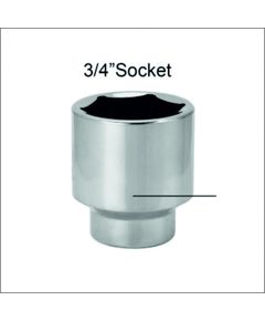 Торцевая головка шестигранная 3/4, 41 мм, HOEGERT HT1A531, фото  | SNABZHENIE.com.ua