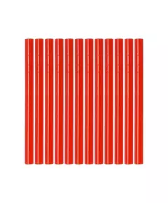 Стрижні клейові червоні: діаметр 7,2 мм, довжина 100 мм, уп. 12 шт. YATO (YT-82442), фото  | SNABZHENIE.com.ua