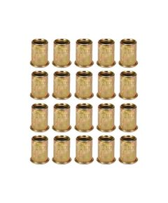 Нитогайка стальная M4, 11 мм, 20 шт. YATO, фото  | SNABZHENIE.com.ua