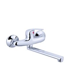 Смеситель настенный для кухни Agua Leon C040, фото  | SNABZHENIE.com.ua