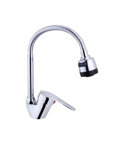 Смеситель для кухни Agua Sevilla C039 с гибким изливом, фото  | SNABZHENIE.com.ua
