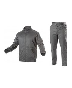Комплект защитной одежды HOEGERT FABIAN, темно-серый, 2XL, фото  | SNABZHENIE.com.ua