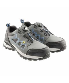 Полуботинки HOEGERT FULDE S3S SR FO ESD серые/синие LACE SYSTEM HT5K577-41, фото  | SNABZHENIE.com.ua
