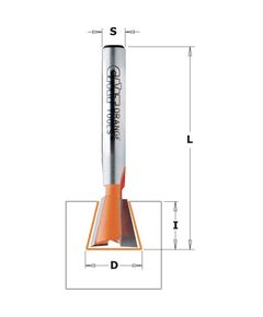 Фреза ласточкин хвост 19x22x60,3 мм, хвостовик 6,35 мм CMT 818.190.11, фото  | SNABZHENIE.com.ua
