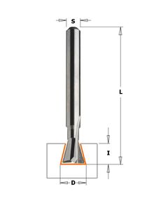 Фреза CMT 6x8,3x60 мм, монолитный твердый сплав, 6 мм, ласточкин хвост, фото  | SNABZHENIE.com.ua