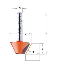 Фреза CMT для снятия фаски 25x8x41 мм, хвостовик 8 мм, фото  | SNABZHENIE.com.ua