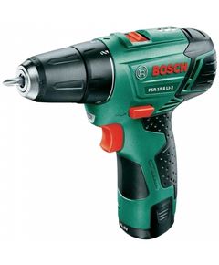 Аккумуляторная дрель-шуруповерт BOSCH PSR 10.8 LI-2 (0603972926), фото  | SNABZHENIE.com.ua