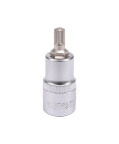 Головка торцевая YATO SPLINE М8, 1/2, длина 55 мм, фото  | SNABZHENIE.com.ua