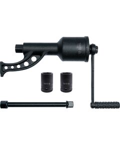 Вороток с редуктором YATO, 1/2", 5800 Нм, длина 380 мм, YT-07822, фото  | SNABZHENIE.com.ua