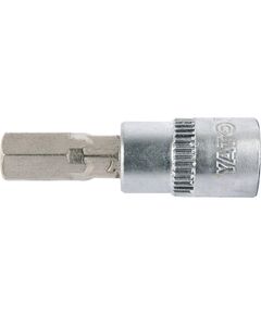 Головка торцевая YATO HEX M7, 1/4, 37 мм, фото  | SNABZHENIE.com.ua