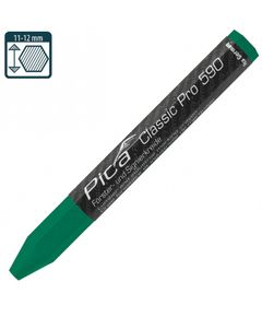 Маркер на восковой крейдовой основе Pica Classic PRO 590/36, зелёный, фото  | SNABZHENIE.com.ua