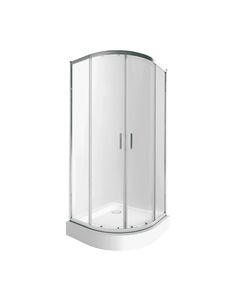Набор душевой кабины Qtap Taurus CRM1011AC6 с поддоном 100x100 см, фото  | SNABZHENIE.com.ua