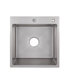 Кухонная мойка Lidz H5050G 3.0/0.8 мм, Серый Браш, фото  | SNABZHENIE.com.ua