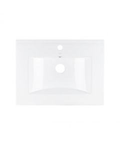 Раковина Qtap Albatross 600x460x180 Белая без донного клапана, фото  | SNABZHENIE.com.ua