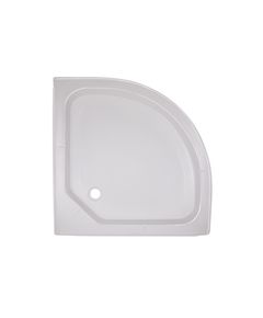 Душевой поддон Lidz KAPIELKA ST 80x80 полукруглый, слив 52 мм, 15 см, фото  | SNABZHENIE.com.ua