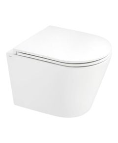 Унитаз Qtap Scorpio подвесной Ultra Quiet, сиденье Slim Duroplast, белый, фото  | SNABZHENIE.com.ua