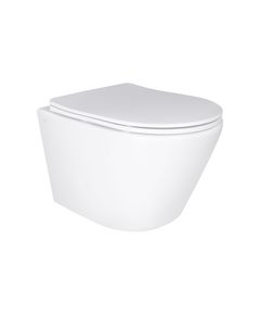 Унитаз Qtap Swan подвесной Ultra Quiet, сиденье Duroplast, белый, фото  | SNABZHENIE.com.ua
