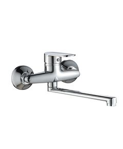 Смеситель для кухни Lidz Tani 009 настенный хромированный K40, фото  | SNABZHENIE.com.ua