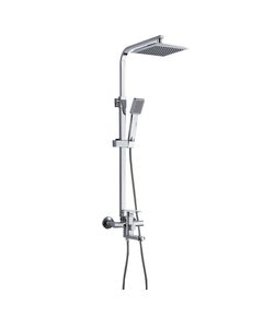 Душевая система Lidz Sofi 1030 для трех потребителей с изливом, хром, фото  | SNABZHENIE.com.ua