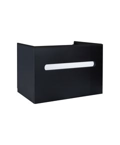 Тумба Qtap Virgo 2 ящика с доводчиком 1000x580x500 ЧЕРНЫЙ/БЕЛЫЙ, фото  | SNABZHENIE.com.ua