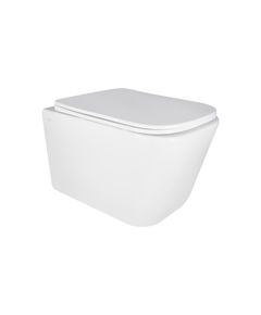 Унитаз подвесной Qtap Crow безободковый с сиденьем Soft-close, фото  | SNABZHENIE.com.ua