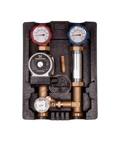 Насосна група Icma 1 1/2, праве підключення, без насоса №R002, фото  | SNABZHENIE.com.ua