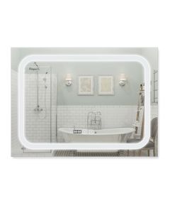 Зеркало Qtap Mideya 800x600 с LED и антизапотеванием, фото  | SNABZHENIE.com.ua