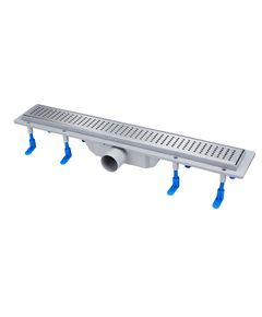 Трап Qtap Dry FB304-600 с сухим затвором и решеткой 600х73 см, фото  | SNABZHENIE.com.ua