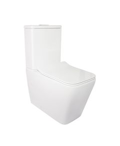 Унитаз-компакт Qtap Crow безободковый с сиденьем Soft-close, фото  | SNABZHENIE.com.ua