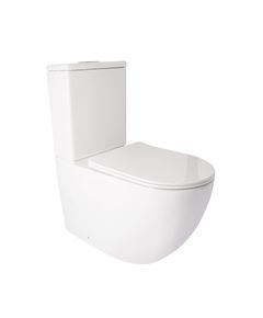 Унітаз-компакт Qtap Jay Soft-close з сидінням QT07222176W, фото  | SNABZHENIE.com.ua