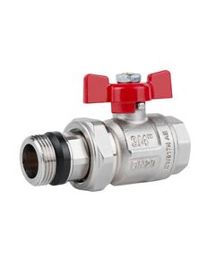 Шаровой кран Icma 3/4 с антипротечкой, прямой Американка №348, фото  | SNABZHENIE.com.ua