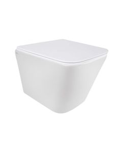 Унитаз подвесной Qtap Tern безободковый с сиденьем Soft-close, фото  | SNABZHENIE.com.ua