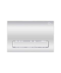 Панель смыва Qtap Nest QT0111M08381CRM для унитаза, хром, фото  | SNABZHENIE.com.ua