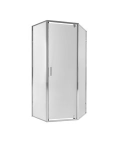 Душевая кабина Qtap Leo 90x90 см, стекло Clear, 6 мм, без поддона, фото  | SNABZHENIE.com.ua