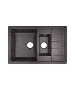 Кухонная мойка Lidz 780x495/200 с дополнительной чашей BLA-03, фото  | SNABZHENIE.com.ua