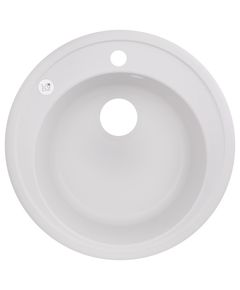 Кухонная мойка Lidz D510/200 WHI-01 белая, фото  | SNABZHENIE.com.ua