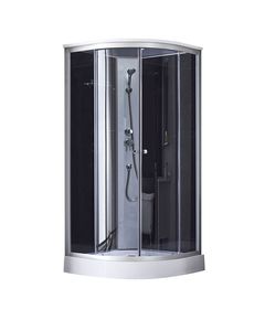 Душевой бокс Lidz Tani SB90x90, тонированное стекло 4 мм, низкий, фото  | SNABZHENIE.com.ua