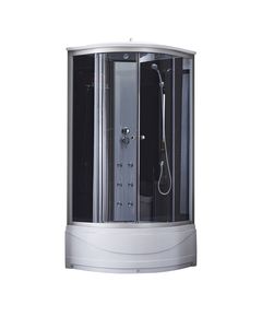 Гидромассажный бокс Lidz Tani SBM90x90.SAT.HIGH.GR, стекло 4 мм, фото  | SNABZHENIE.com.ua