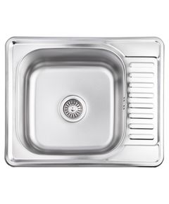 Кухонная мойка Lidz 5848, 0,8 мм, Micro Decor, фото  | SNABZHENIE.com.ua