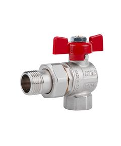 Кран шаровий Icma FAR. ROSSA 1/2 кутовий №361, фото  | SNABZHENIE.com.ua