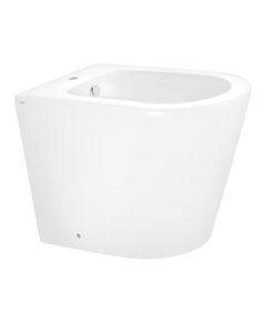 Биде напольное Qtap Scorpio 530x360x395 мм, белое, фото  | SNABZHENIE.com.ua