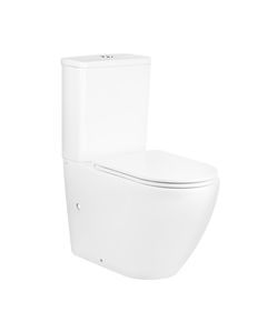 Унитаз-компакт Qtap Robin безободковый с сиденьем Soft-close, фото  | SNABZHENIE.com.ua