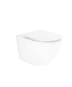 Унитаз подвесной безободковый Qtap Robin с сиденьем Soft-close, фото  | SNABZHENIE.com.ua