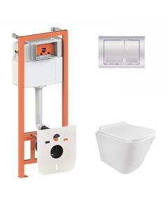 Набор Qtap 3 в 1: инсталляция Nest QT0133M425 + унитаз Tern QT1733052ERW, фото  | SNABZHENIE.com.ua