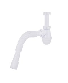Сифон для раковины Lidz WHI 60 08 E003 00, 50 мм, без выпуска, фото  | SNABZHENIE.com.ua